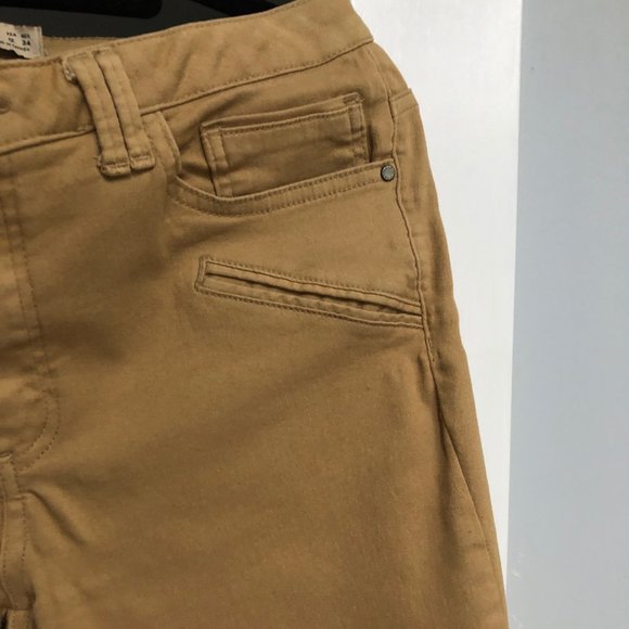 Zara Tan Colour Skinny Leg Jeans 34 inch waist - Picture 8 of 10